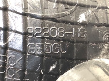 HALOGEN PRAVÝ PŘEDNÍ KIA RIO IV 92208-H8 HATCHBACK
