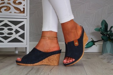 ТАПОЧКИ ЖЕНСКИЕ ВЫСОКИЕ ИЗ ШИТОЙ КОЖИ