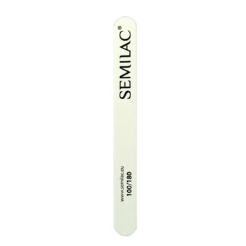 Semilac Pilnik Drewniany Biały 100/180 Quality