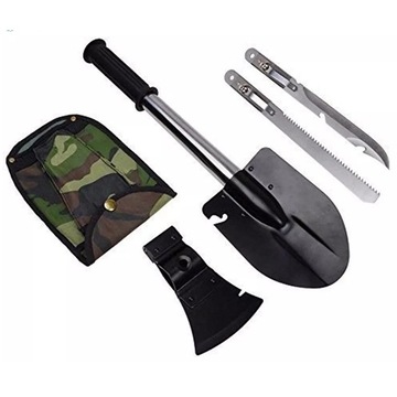 Пильное полотно 8-в-1, ЛОПАТА, ТОПОР, НОЖ, ПИЛА, ТОПОР, ЧЕХОЛ