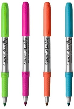 Перманентный маркер BiC Marking Intense, 5 цветов