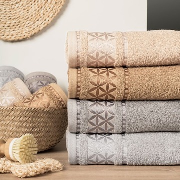 Полотенце PAOLA, серое 50x90 см