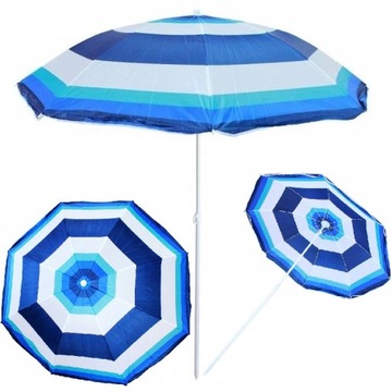 PARASOL OGRODOWY PLAŻOWY NA PLAŻĘ ŁAMANY XL