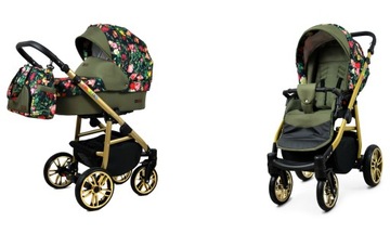 Wózek dziecięcy głęboki spacerowy BabyLux COLORLUX