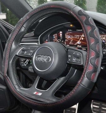 ПРОТИВОСКОЛЬЗЯЩИЙ ЧЕХОЛ РУЛЯ, ЧЕХОЛ (М) 37-39 кожа, кожа