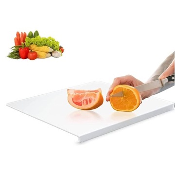Duża deska do krojenia XXL STOLNICA Akrylowa 45X35CM antybakteryjna premium