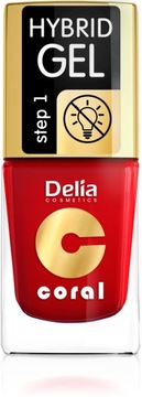DELIA HYBRID ГЕЛЬ-лак шаг1 11 мл, 25 БЕЛЫЙ