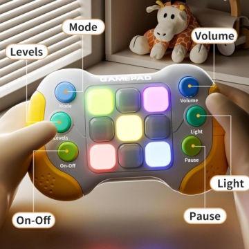 POP IT PUSH GAME ЭЛЕКТРИЧЕСКАЯ АНТИСТРЕССОВАЯ АРКАДНАЯ ИГРА НОВАЯ КОНСОЛЬ