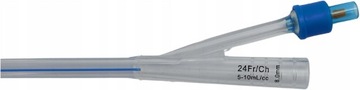 CEWNIK FOLEYA DWUDROŻNY, 100% SILIKON CH 24/ FR 24 5-10 ML, STERYLNY FOLEY