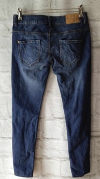 Spodnie jeansowe Zara przetarcia rozm. EUR 36