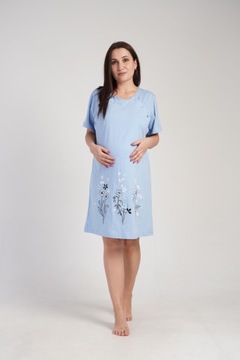 Koszula do Karmienia bawełniana 4XL ciążowa na guziki dla mam karmiących