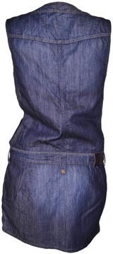 LEE sukienka BLUE jeans DOVER DRESS _ L