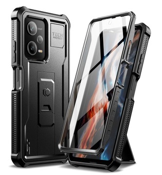 KEVLAR - ETUI CASE COVER OBUDOWA 360 NA - REDMI NOTE 12 PRO / POCO X5 PRO