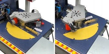 СТАЦИОНАРНЫЙ КРОМКООБЛИЦОВОЧНЫЙ СТАНОК АВТОМАТИЧЕСКАЯ ПОДАЧА РЕЗЦ ИЗВЛЕЧЕНИЕ