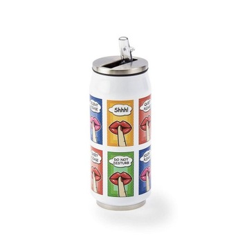 ТЕРМОКРУЖКА С НОСИКОМ ТЕРМОШКОЛЬНАЯ БАНКА 500МЛ