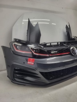 VW GOLF VII LIFT GTI ФОНАРЬ БАМПЕРА КАПОТА В КОМПЛЕКТЕ ПЕРЕДНЯЯ ЧАСТЬ