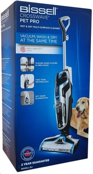 BISSELL CrossWave Pet Pro 2225N Odkurzacz Pionowy Wielofunkcyjny