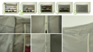 Защитный чехол на полку /высота 27-45 см/ Черный