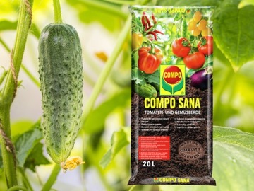 ЗЕМЛЯНОЙ СУБСТРАТ ДЛЯ ОВОЩЕЙ ПОМИДОРЫ ПЕРЕЦ ОГУРЦЫ ТРАВЫ САЛАТ 20Л КОМПО