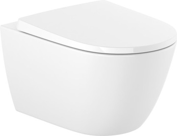 MISKA WC WISZĄCA RIMLESS SUPRAGLAZE BIAŁA ROCA ONA