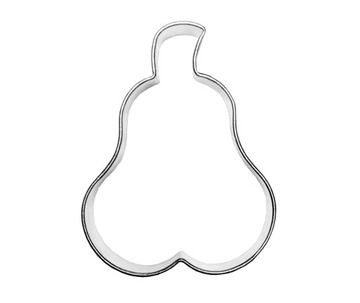 Foremka gruszka 4,2 cm - wykrawacz do ciastek