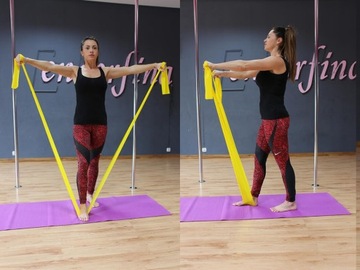 ЛЕНТА РЕАБИЛИТАЦИОННАЯ РЕЗИНОВАЯ ДЛЯ РЕАБИЛИТАЦИОННЫХ ЗАНЯТИЙ 1,5м 15см ЦВЕТ