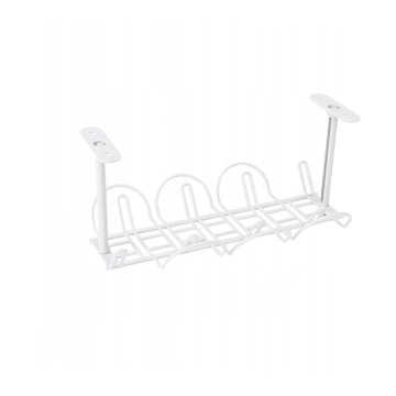 under the cable management tray for 12.6