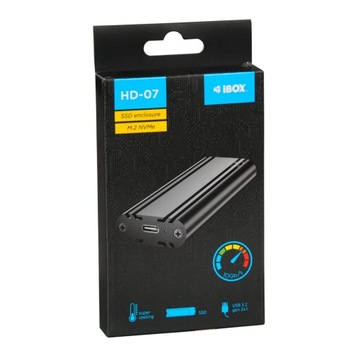 M2.NVME iBOX HD-07 SSD-накопитель USB 3.2 Gen.2