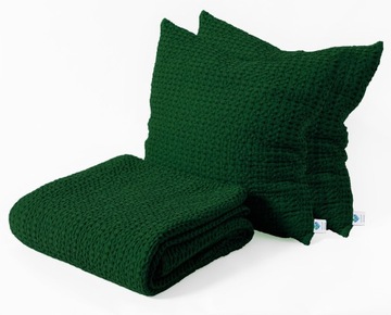 POSZEWKA PODUSZKA 50x70 FAVO BOTTLE GREEN V27194