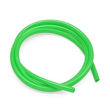 Wężyk przewód do paliwa silikon kolor 5-6 mm ZIELONY