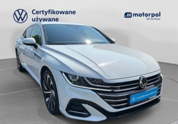 Volkswagen Arteon Fastback Facelifting 2.0 TDI 200KM 2021 Volkswagen Arteon R-Line Pakiety, ACC, Kamera 360, DCC, Podgrzewane 4 fot, zdjęcie 5