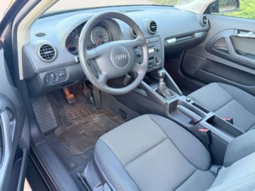 Audi A3 8P Hatchback 3d 1.6 102KM 2004 Audi A3 3-drzwiowe 1.6mpi 102KM Klima Alusy Grzane fotele Sprawdz 1.6, zdjęcie 20