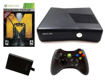 Konsola Microsoft Xbox 360 Slim METRO Pad Dysk 500GB