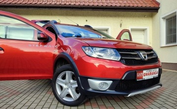 Dacia Sandero II Hatchback 5d TCe  90KM 2015 Dacia Sandero Stepway JAK NOWA Nawigacja Czujniki Parkowania Tempomat Komp, zdjęcie 34