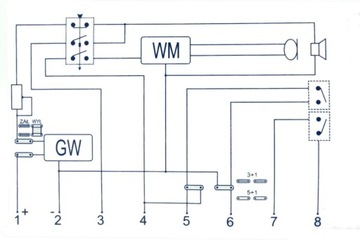 Аналог домофона UNIFON WEKTA TK6. 4 5 6 ж