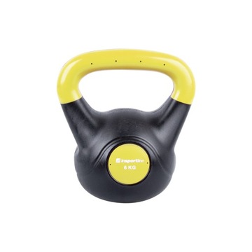 HNATLA BITUMICZNA inSPORTline Kettlebell Dark 6 kg