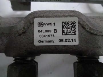 SKODA OCTAVIA III 12-20 1.6 TDI CRB LIŠTA VSTŘIKOVAČE 04L089B