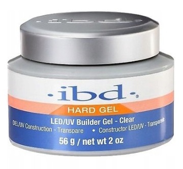 IBD UV LED ŻEL BUDUJĄCY DO PAZNOKCI - PRZEZROCZYSTY DUŻY - 56 G