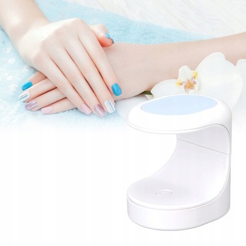 LAMPA DO PAZNOKCI UV DUAL LED 16W HYBRYDY ŻELE