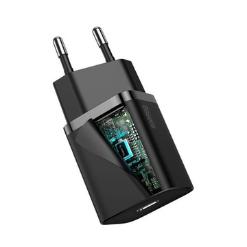 СЕТЕВОЕ ЗАРЯДНОЕ УСТРОЙСТВО BASEUS USB-C QC 3.0 PD 3.0 20 Вт