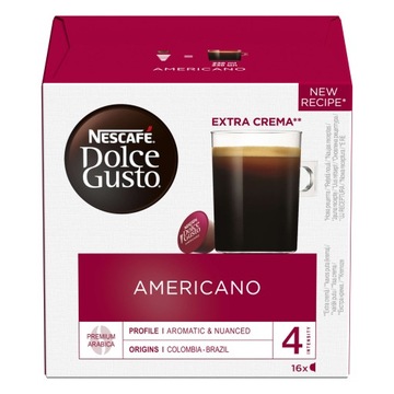 Kapsułki Nescafe Dolce Gusto Americano 16szt