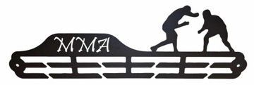 НАСТЕННАЯ ВЕШАЛКА ДЛЯ МЕДАЛЕЙ ММА 60СМ