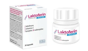 Laktoferin NUCLEO 30 kaps LAKTOFERYNA NUKLEOTYDY