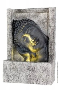 Домашний фонтан, светодиодный Будда, стена небольшой комнаты