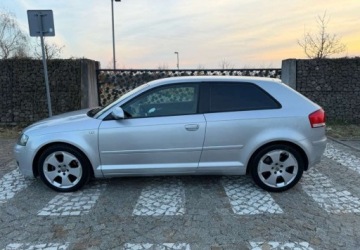 Audi A3 8P Hatchback 3d 2.0 TDI PD 140KM 2005 Audi A3 3-drzwiowe Audi A3 3-drzwiowe 2.0 TDI Attraction 2.0 Diesel 140KM, zdjęcie 9