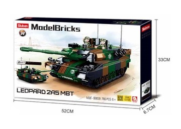 Кирпичи Танк LEOPARD 2A5 НЕМЕЦКИЙ 2 версии в 1 упаковке 2 фигурки + LEGO ОРУЖИЕ.