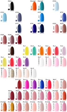 Zestaw do hybryd 12x CLARESA lampa 54W lakiery top