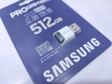 КАРТА ПАМЯТИ SAMSUNG PRO ULTIMATE MICROSDXC 512 ГБ MB-MY512SB/WW