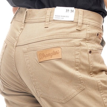 WRANGLER TEXAS SLIM SAND W12SW558N 32/34