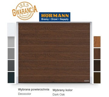 Hormann Brama Garażowa Segmentowa 2375x2125